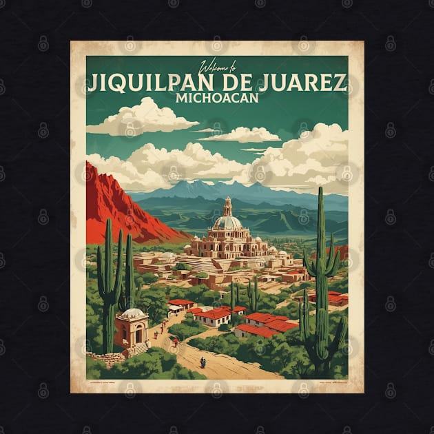 Jiquilpan de Juarez Michoacan Tourism Travel Vintage by TravelersGems